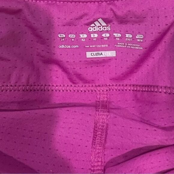 Adidas Climalite  Black /pink Athletic Skort Size M - Picture 3 of 5